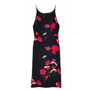 Aritzia Wilfred Floral Creneau Slip Dress Womens 4